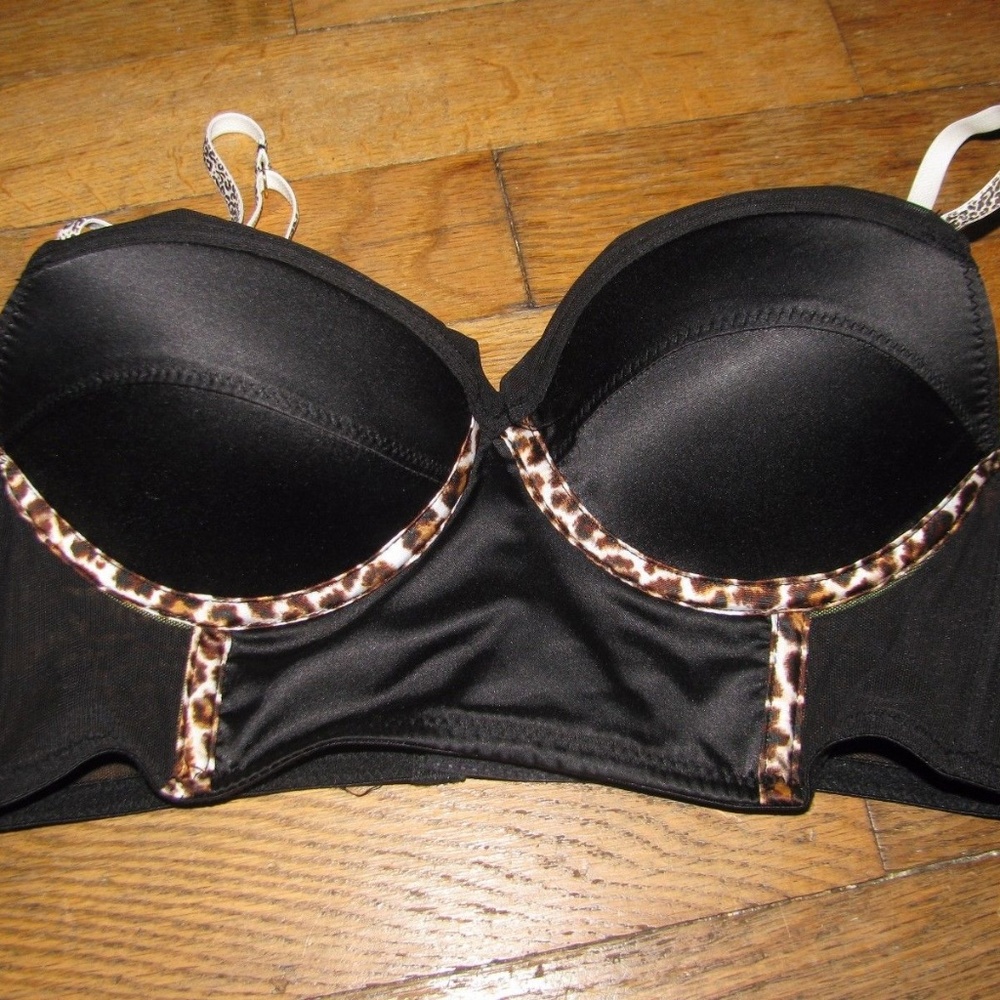 Flirtitude 34A Black Pushup Bra